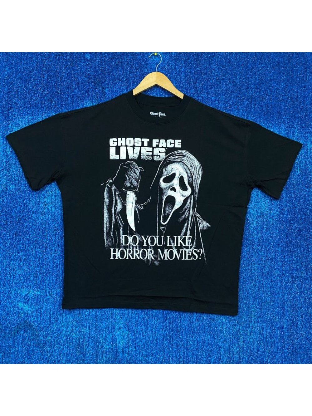 Scream“Ghostface”Lives Graphic Horror Oversized T-Shirt Size M